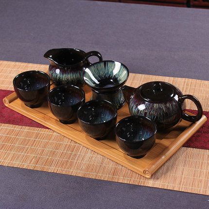 Rectangular Wooden Scroll Tray