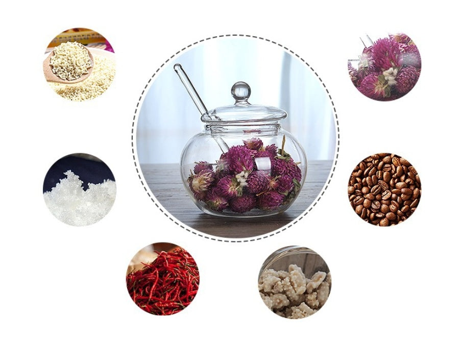 Glass Sugar Bowl-250ml