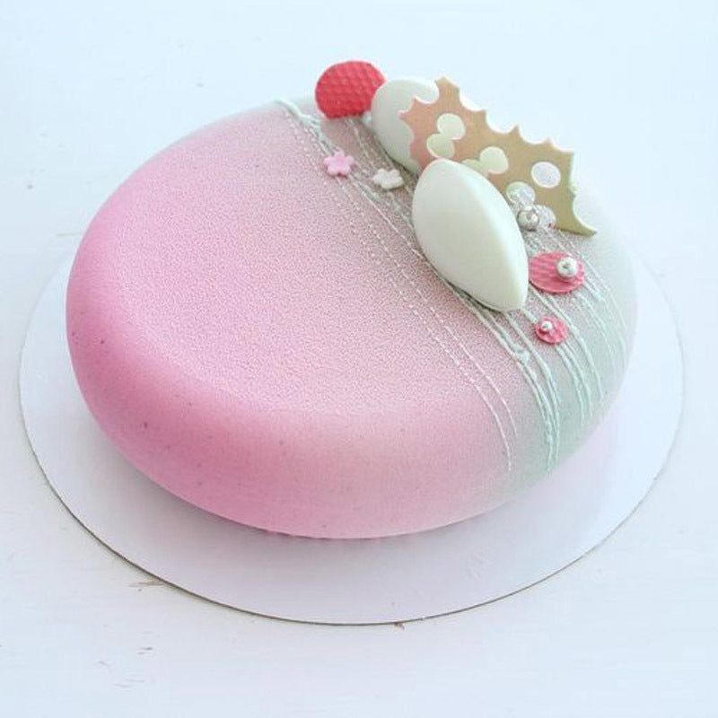 White Italian Mousse Cake Mold