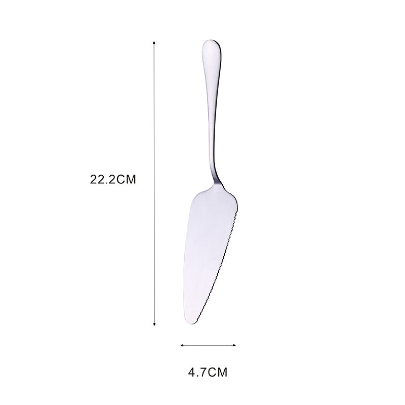 Dessert Server Triangle Serrated Edge