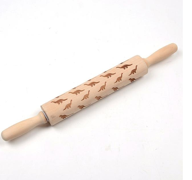 Christmas Baking: Embossed Rolling Pin-65 STYLES