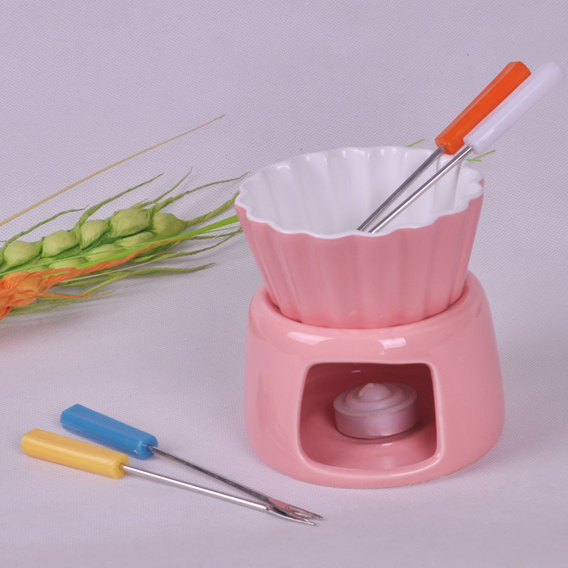 Kitchenware: Mini Ceramic Tealight Fondue Melting Pot