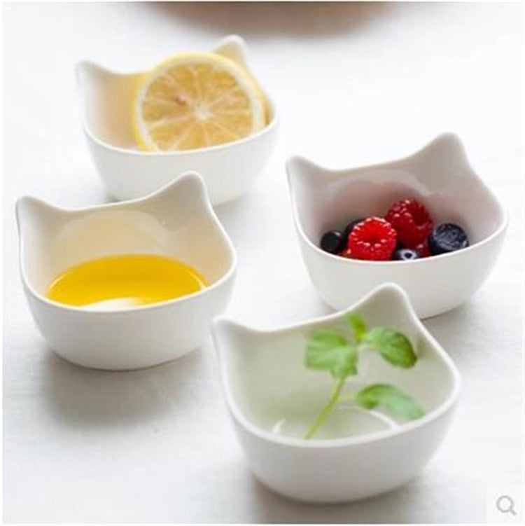 Suzannah's Kitchen Cat Head Porcelain Dessert Cup