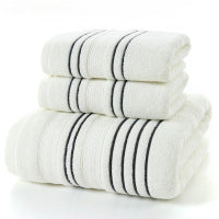 Sophisticated Stripe Bath Towels
