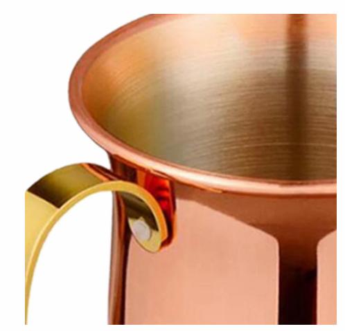 Barware-Rose Gold Stainless Steel Mug