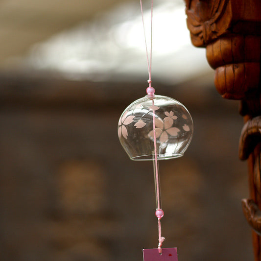 Glass Wind Chimes Japanese Ornaments Mori Series Creativity