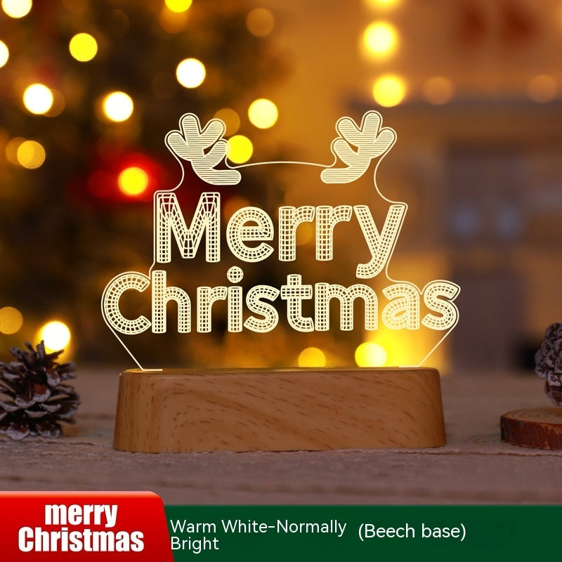 Christmas Decor: 3D Lighted Table Decor