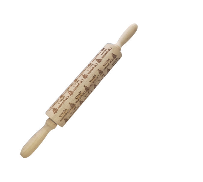 Christmas Baking: Embossed Rolling Pin-65 STYLES