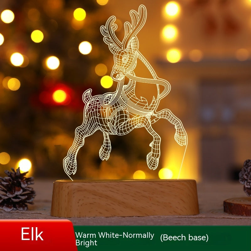 Christmas Decor: 3D Lighted Table Decor
