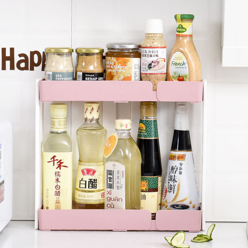 Suzannah's Kitchen Countertop 2-Tier Light Storage Rack