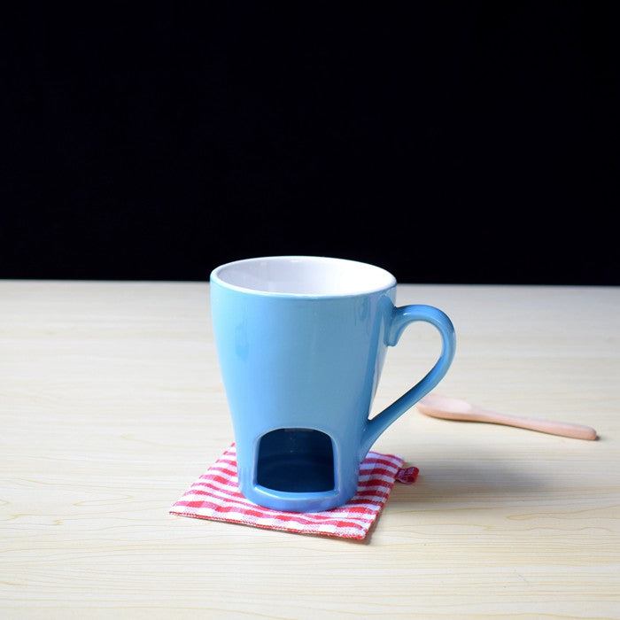 Kitchenware: Ceramic Pink & Blue Melter Mug