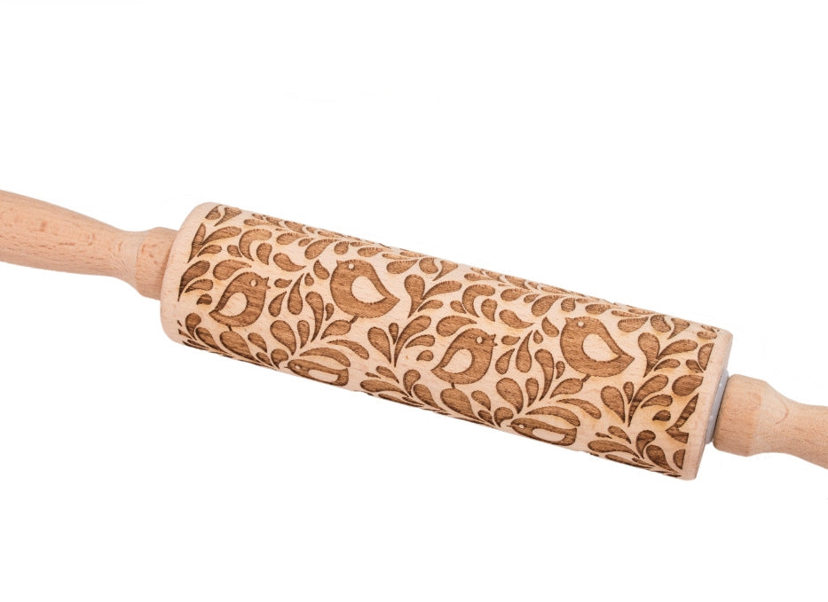 Christmas Baking: Embossed Rolling Pin-65 STYLES