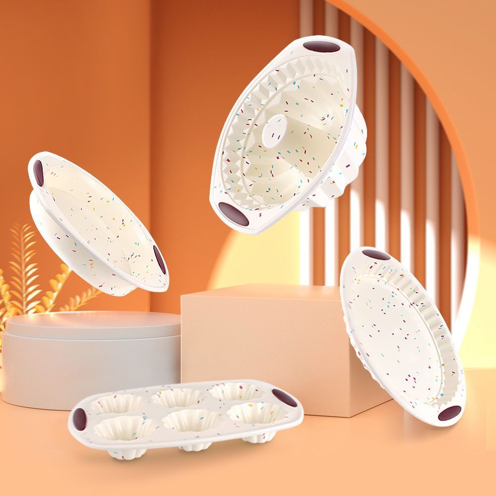Silicone Funfetti Cake Molds-Various Designs