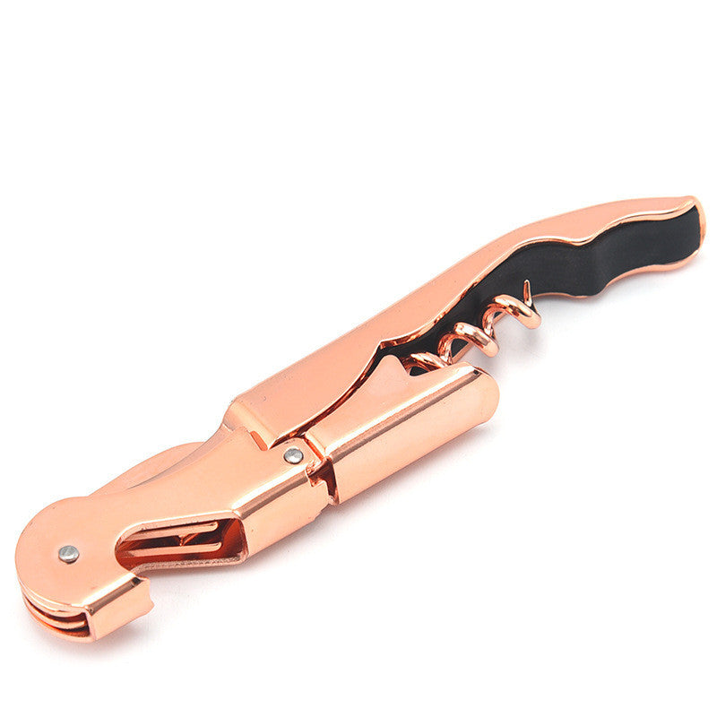 Rose Gold Plated Carbon Steel Bottle Opener