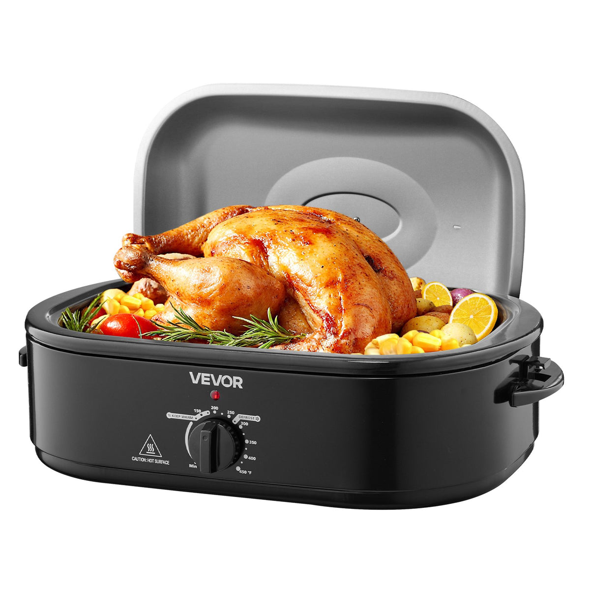 Suzannah's Kitchen 18QT Electric Roaster Oven with Self-Basting Lid