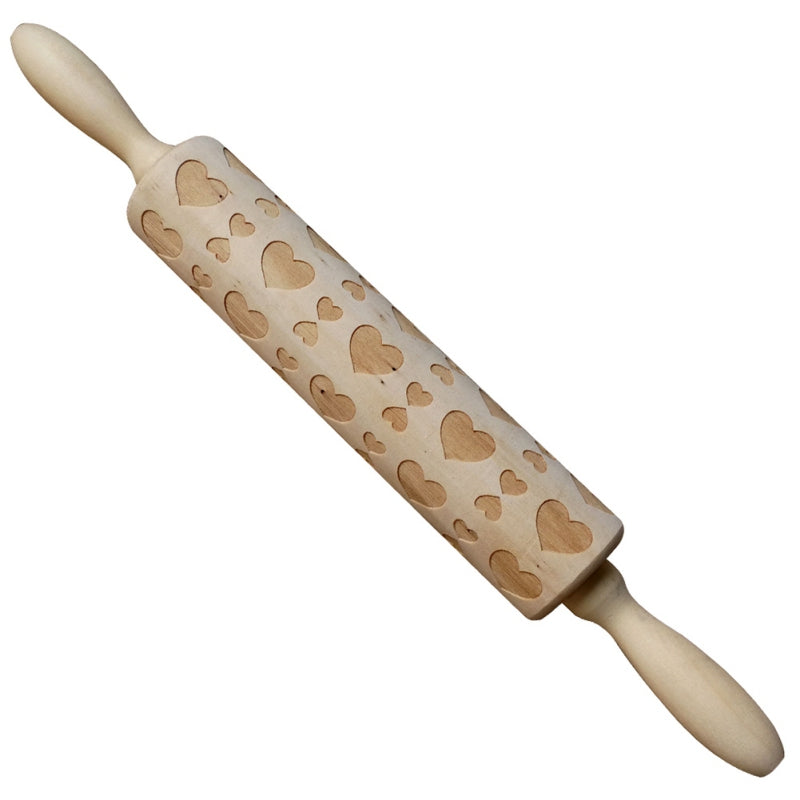 Christmas Baking: Embossed Rolling Pin-65 STYLES