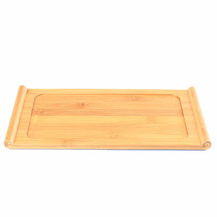 Suzannah's Kitchen Rectangular Wooden Scroll Tray