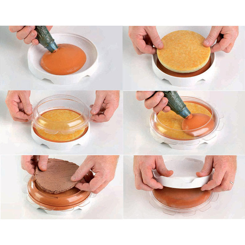 White Italian Mousse Cake Mold