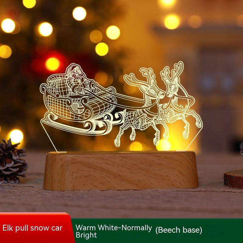 Christmas Decor: 3D Lighted Table Decor