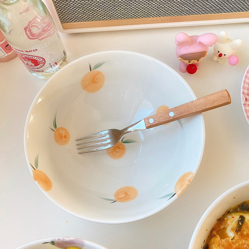 Peach Orange Grape Bowl