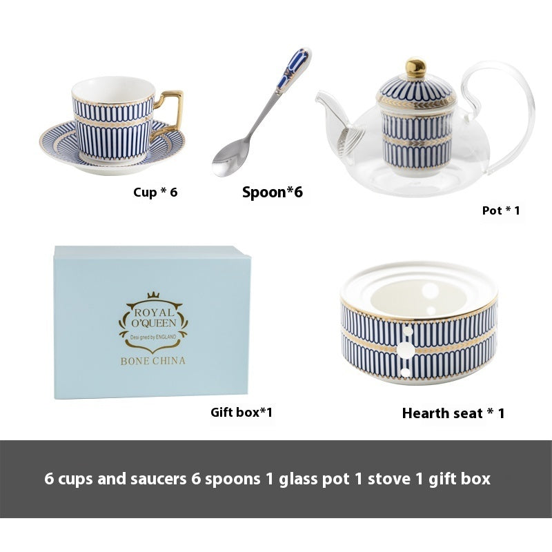 Ceramic & Glass Candle Teapot in 2 Designs