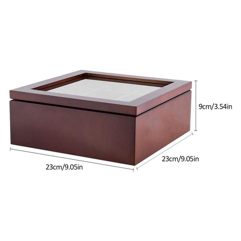 Wooden Tea Organizer Box
