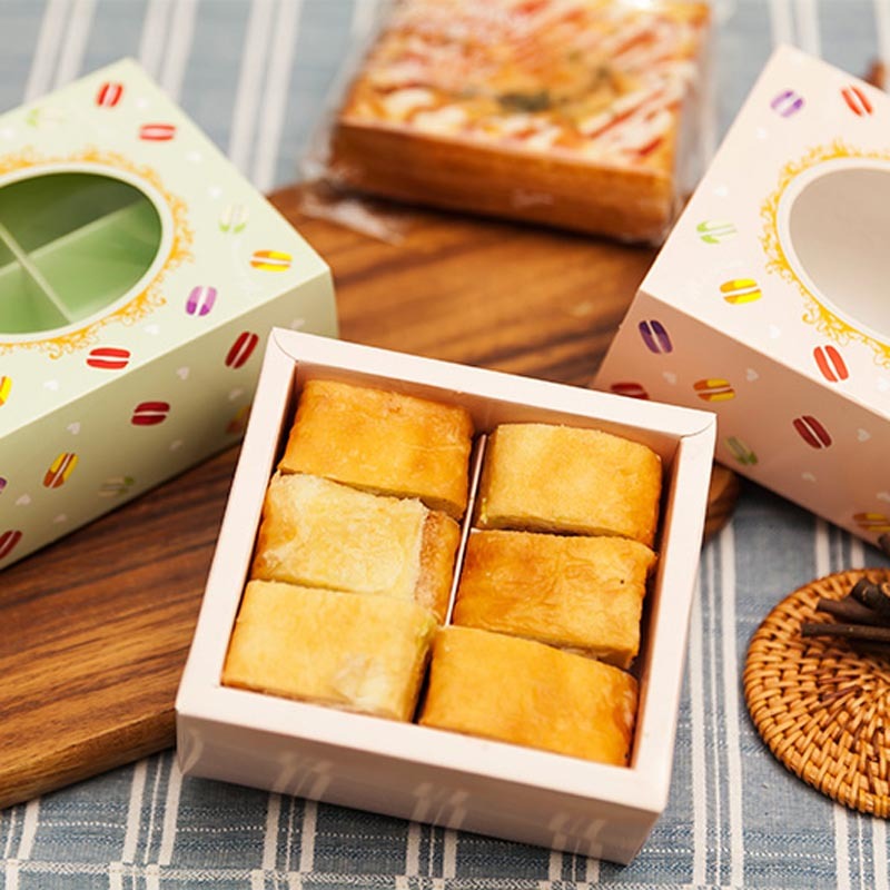 10PC Half-Dozen Macaron Box