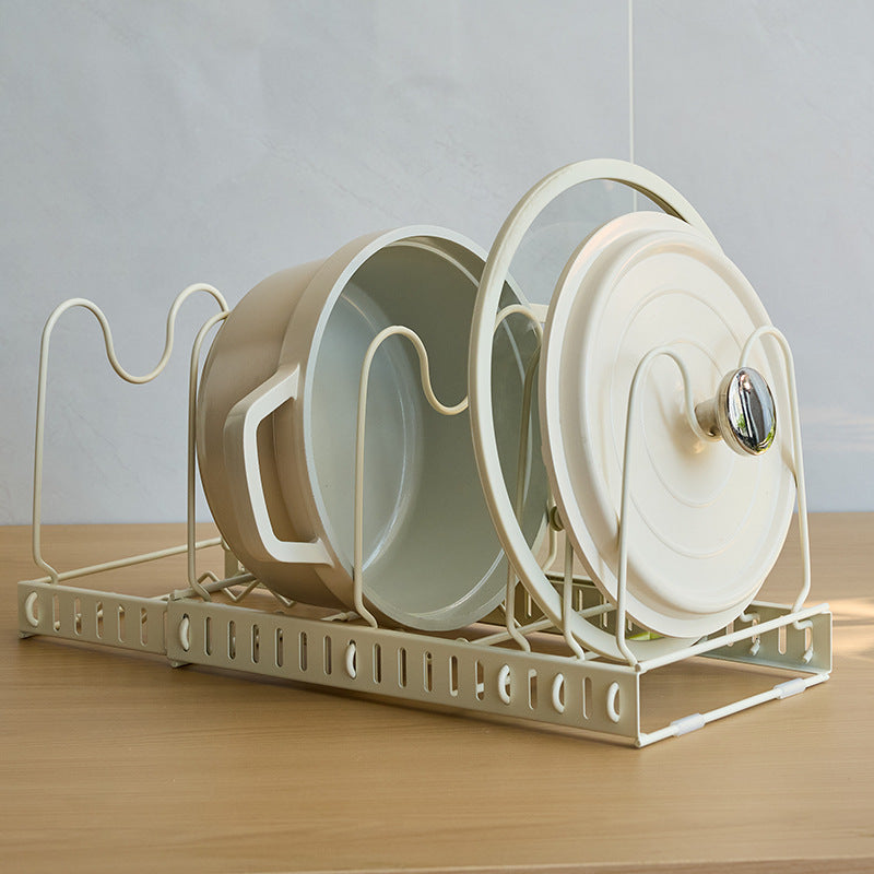 Suzannah's Kitchen Countertop Cookware & Bakeware Storage Rack