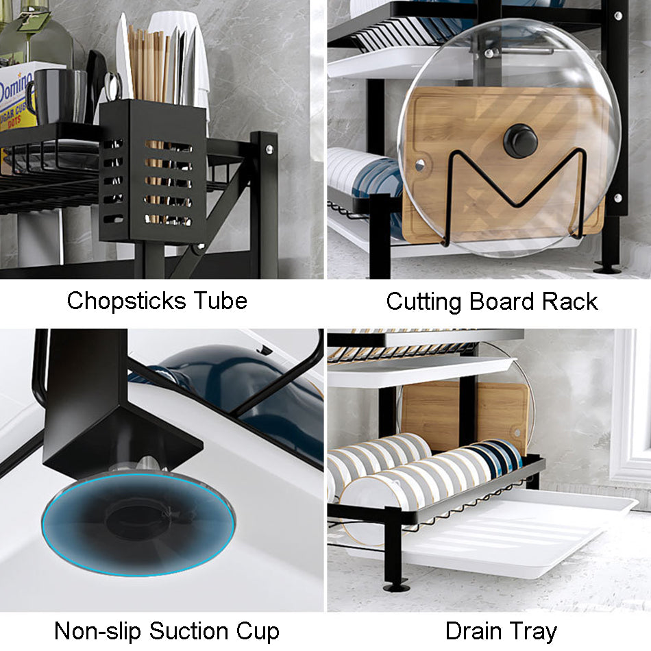 Suzannah's Kitchen Folding All-in-One Countertop Rack