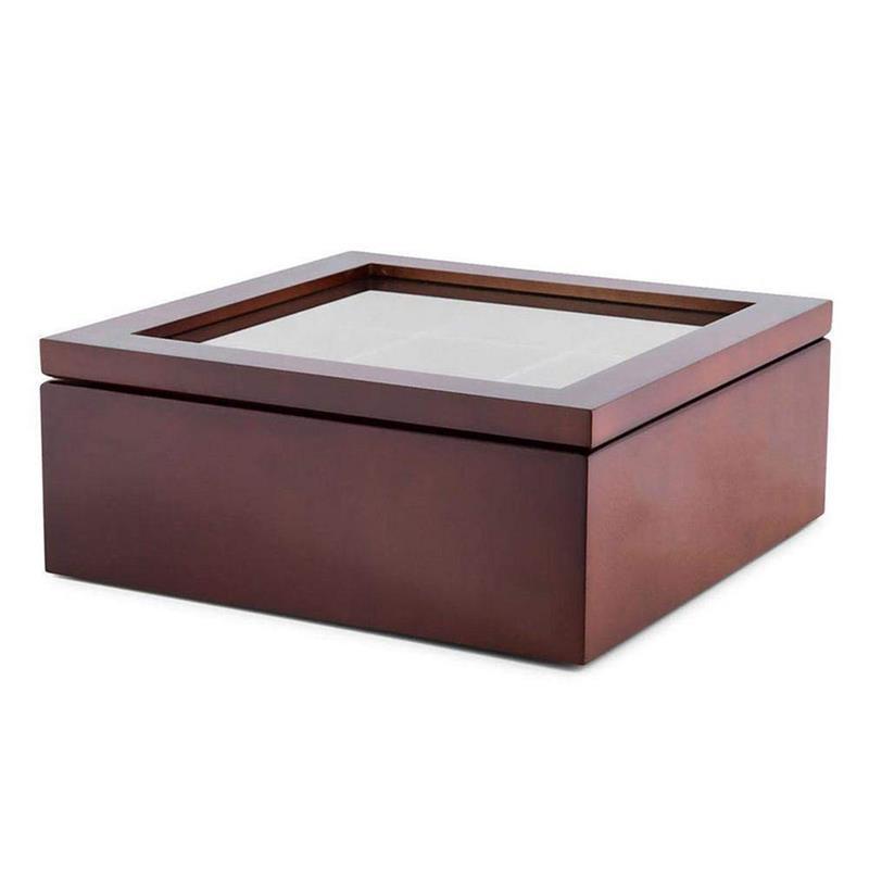 Wooden Tea Organizer Box