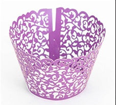 Filigree Paper Cupcake Cup