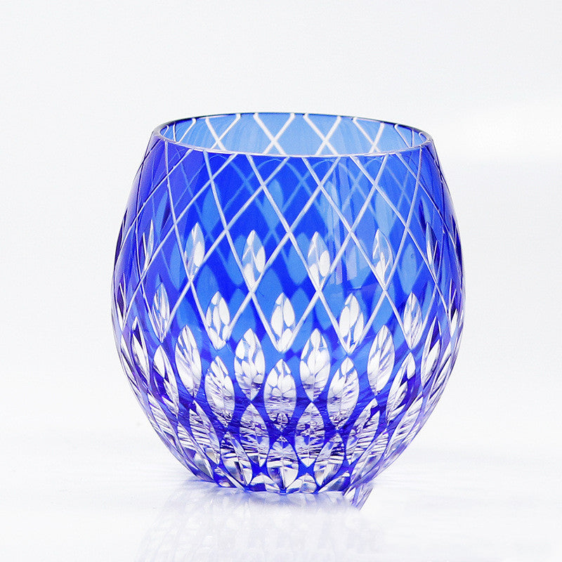 Colorful Crystal Whiskey Glasses