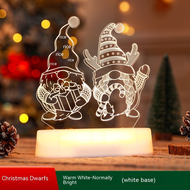 Christmas Decor: 3D Lighted Table Decor