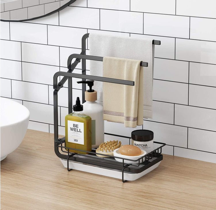 Suzannah's Kitchen Stainless Steel Countertop Cleaning Organizer
