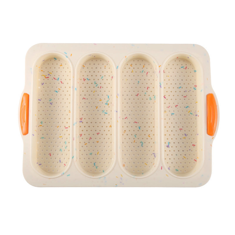 Perforated French Baton Silicone Bread Mold