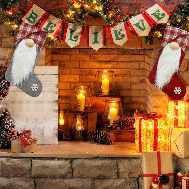 Christmas Decor: Beard Stockings