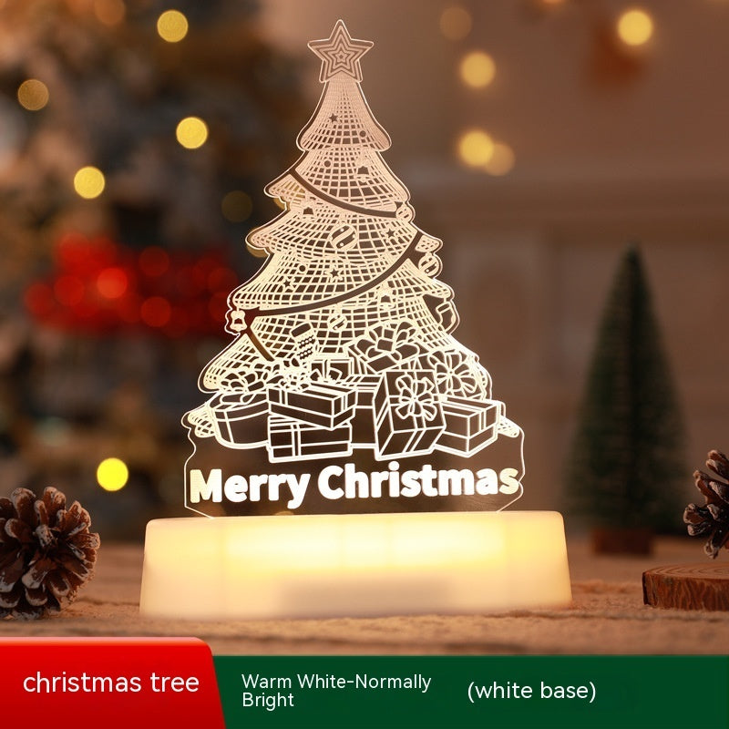 Christmas Decor: 3D Lighted Table Decor