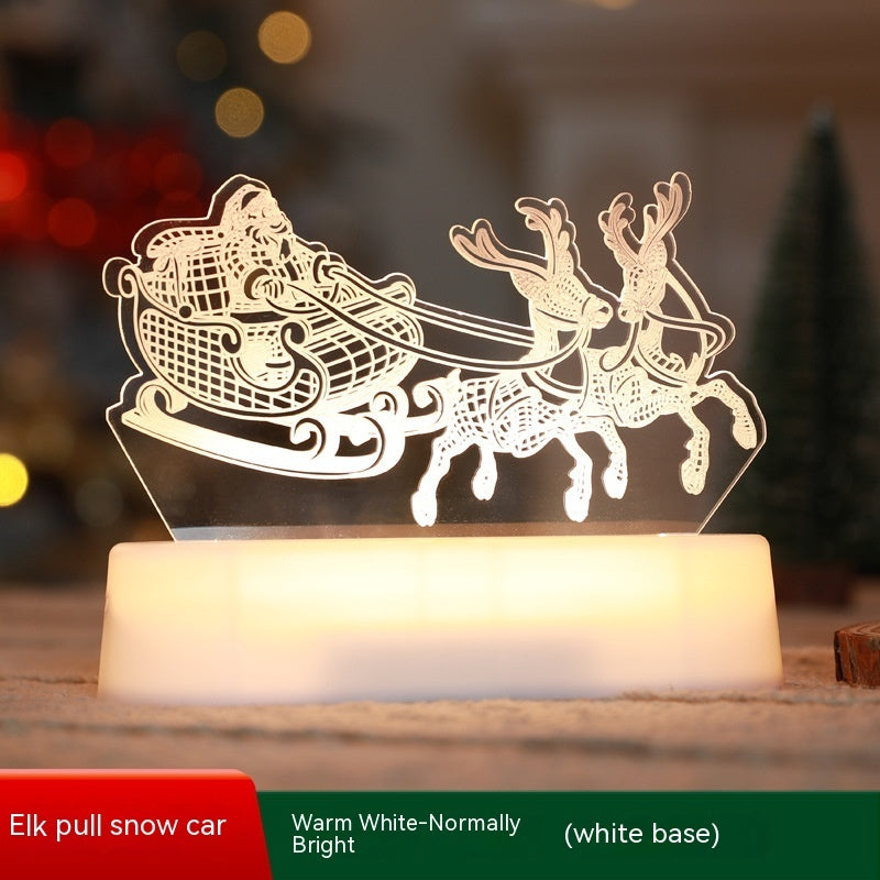 Christmas Decor: 3D Lighted Table Decor