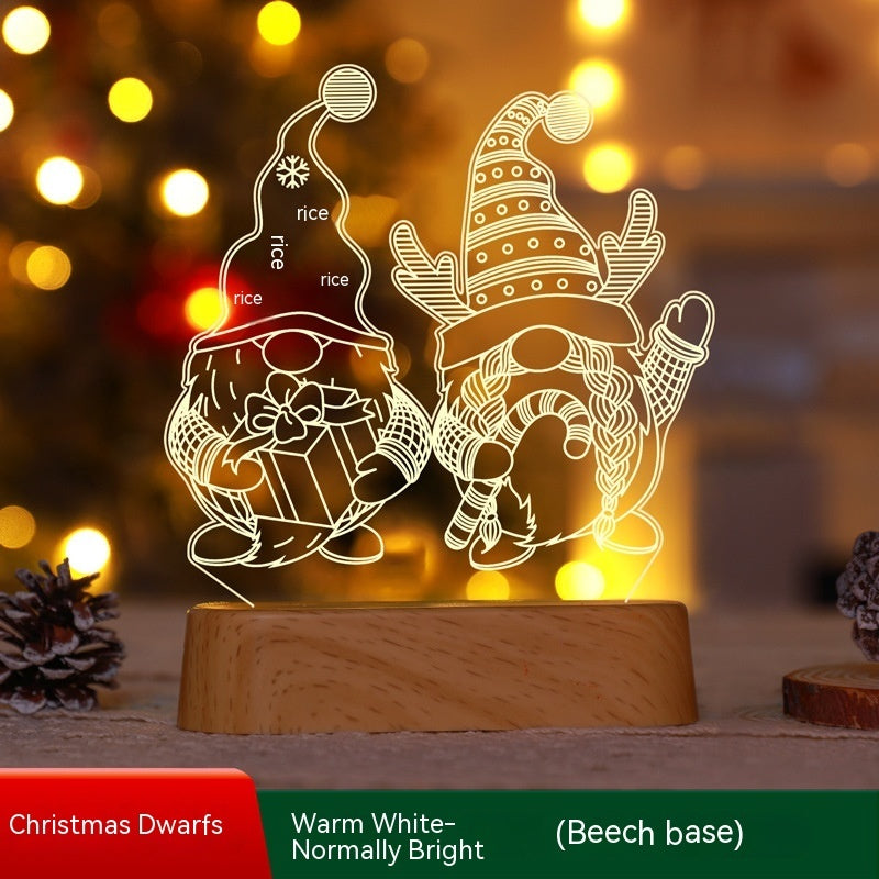 Christmas Decor: 3D Lighted Table Decor