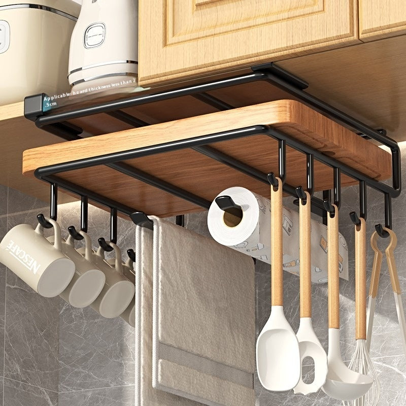 Suzannah's Kitchen 2-Tier Under-Shelf Cutting Board & Accessory Rack