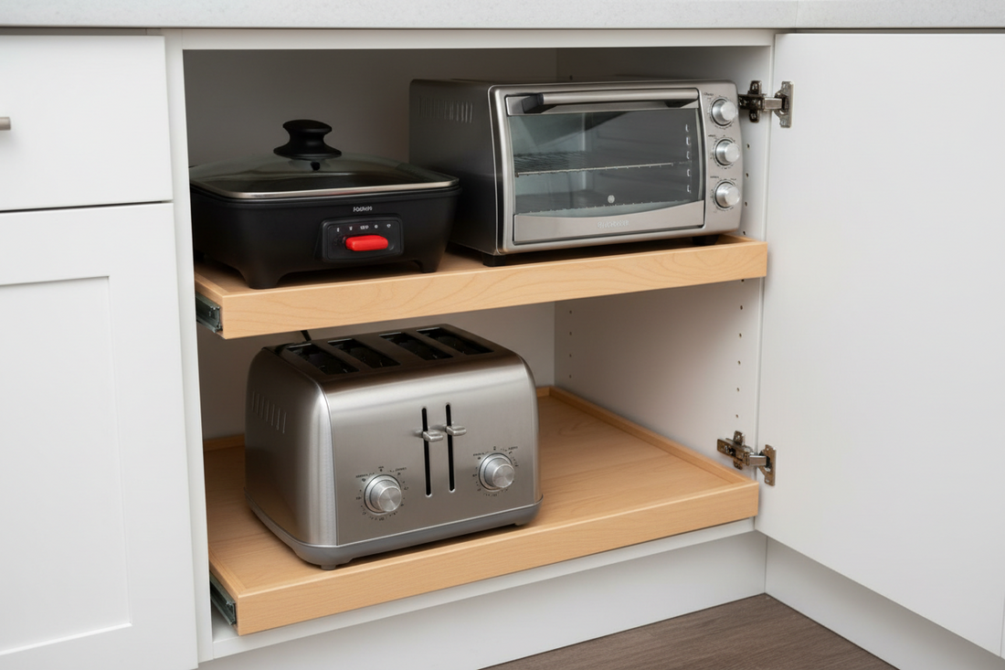 Kitchen Storage: How to Store Kitchen Countertop Appliances