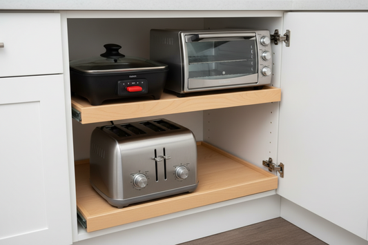 Kitchen Storage: How to Store Kitchen Countertop Appliances