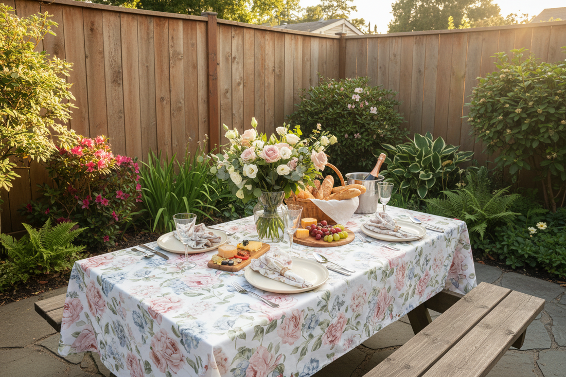 Tables: Setting the Service for Outdoor Dining