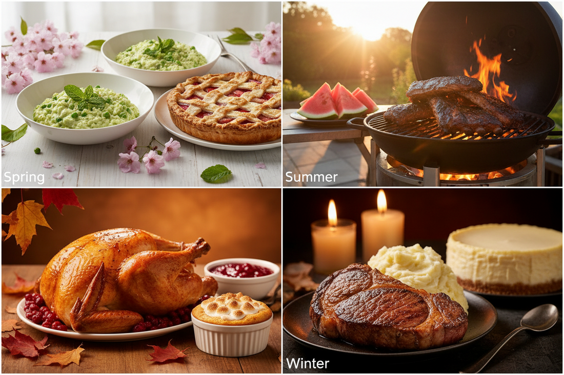Seasonal Dessert Pairings: How Meals Change with the Seasons