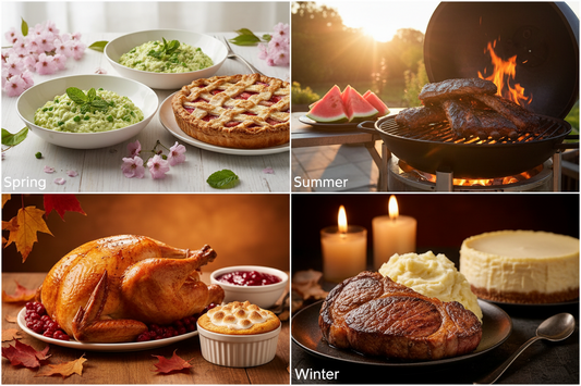 Seasonal Dessert Pairings: How Meals Change with the Seasons