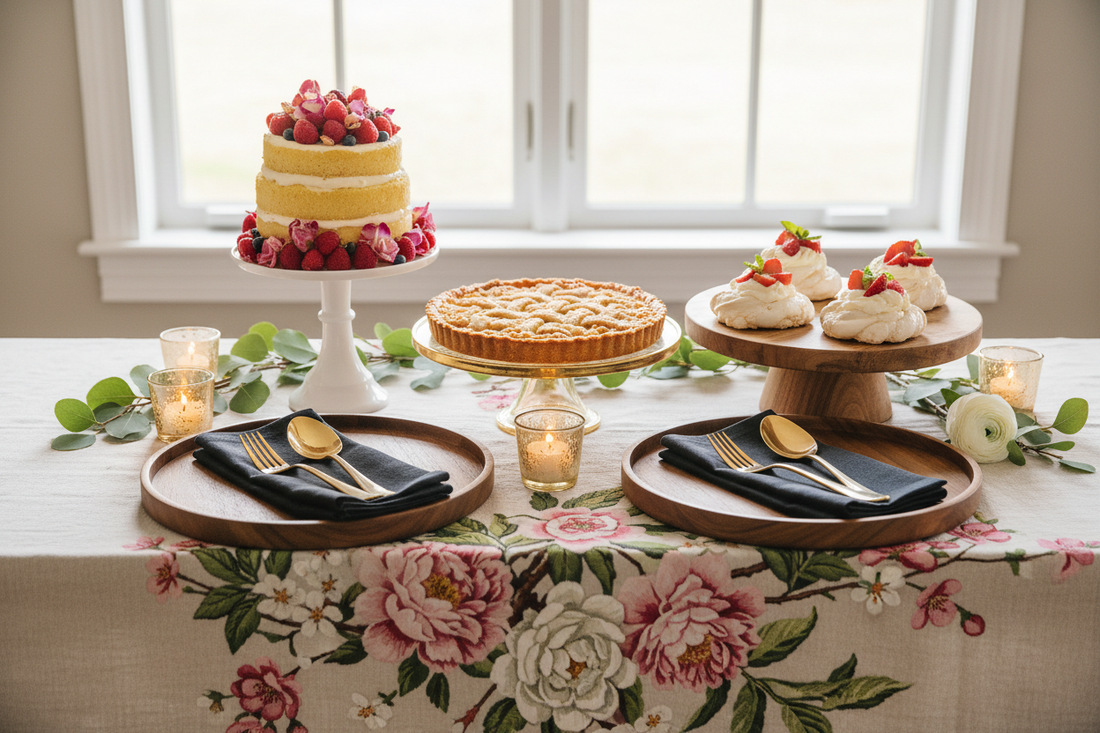 Dessert Tables: Graceful and Inviting