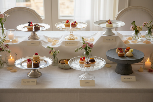 Dessertware Materials: Choosing the Right Material for Your Dessert and Occasion