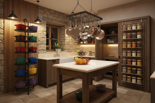 Vertical Organizers: Upwardly Maximizing Kitchen Space