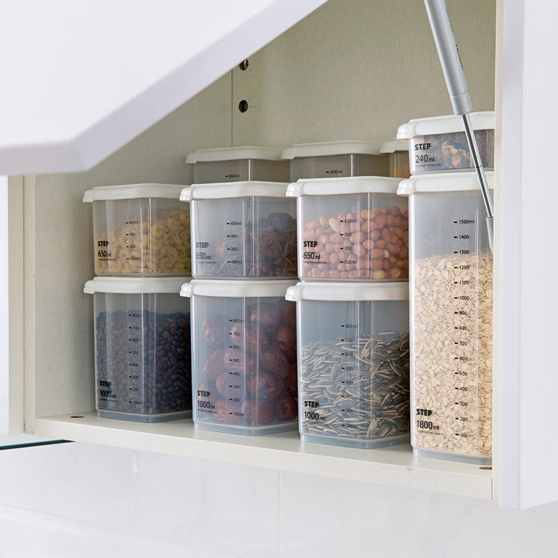 Airtight Plastic Measuring Containers