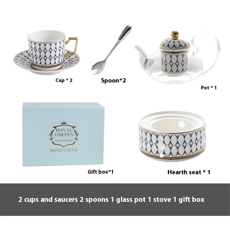 Ceramic & Glass Candle Teapot in 2 Designs
